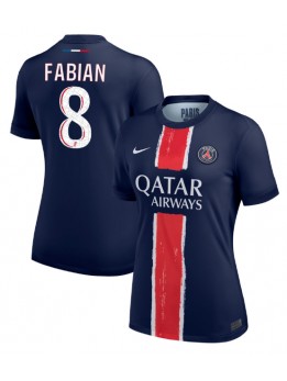 Paris Saint-Germain Fabian Ruiz #8 Zenski Domaci Dres 2024-25 Kratak Rukavima